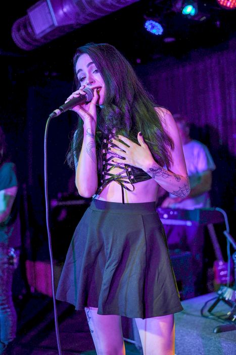 Live on stage