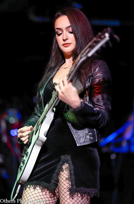 Green guitar